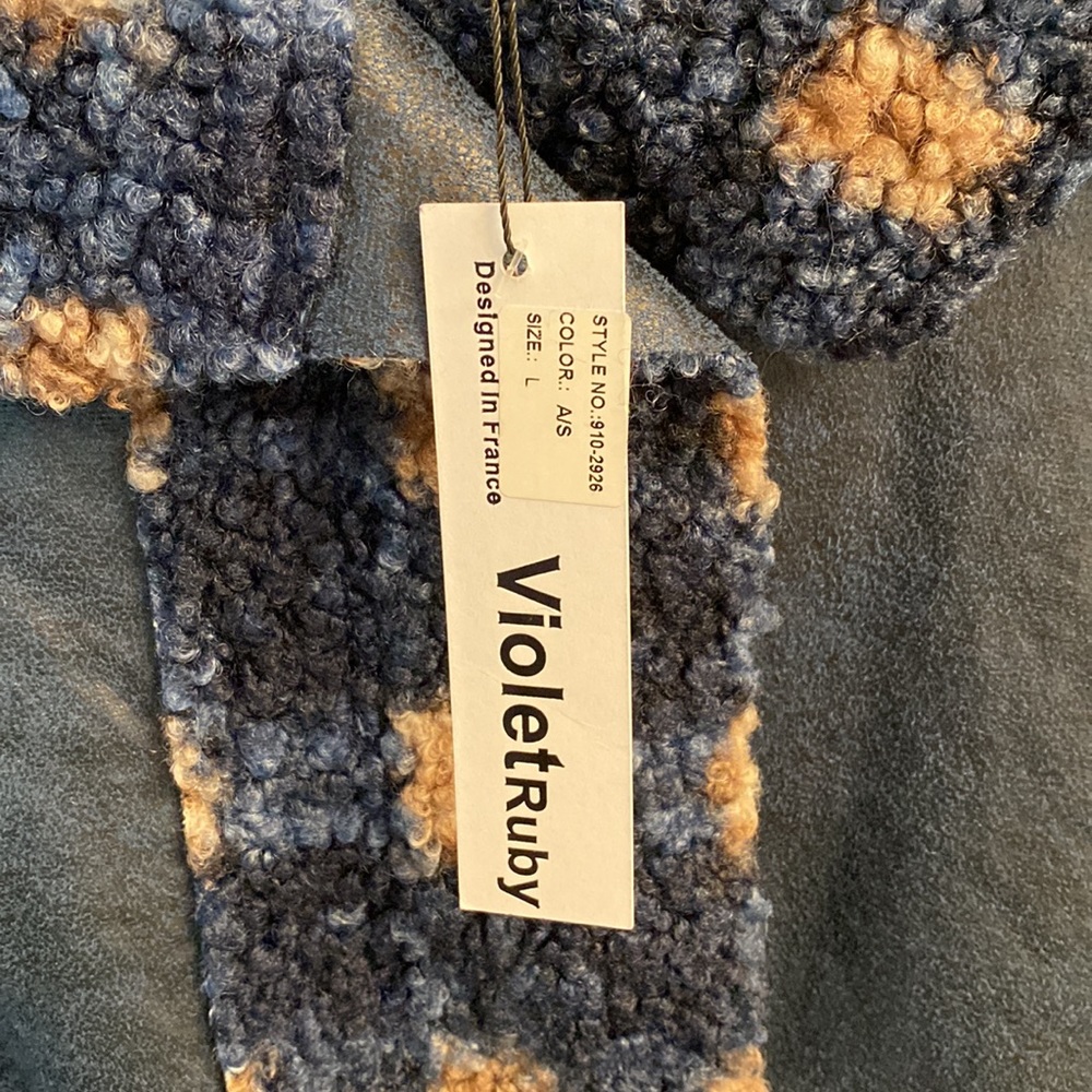 Violet ruby jacket size L - Picture 4 of 9